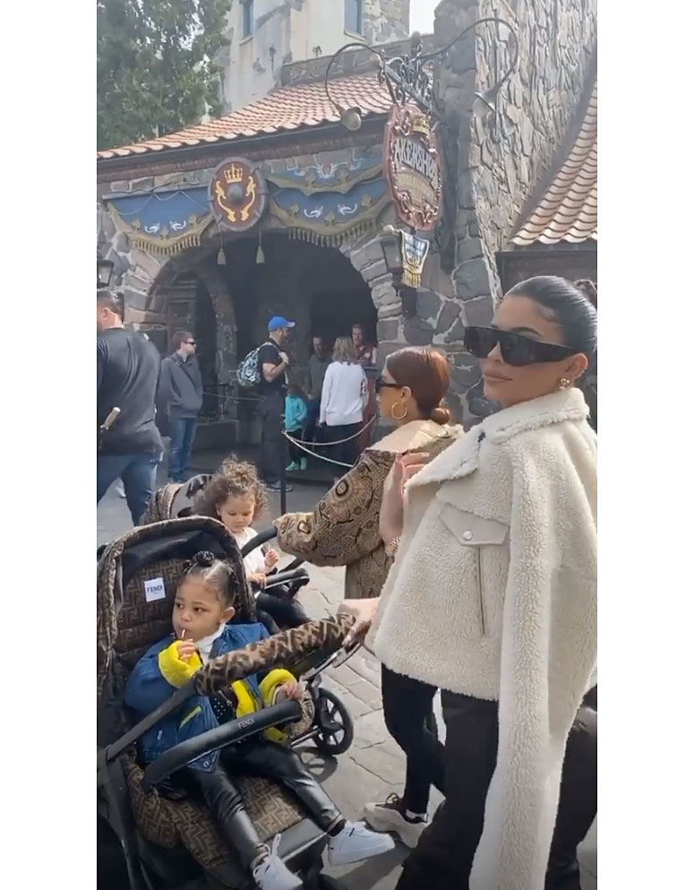 Kylie Jenner Stormi Webster Disneyland Birthday Trip