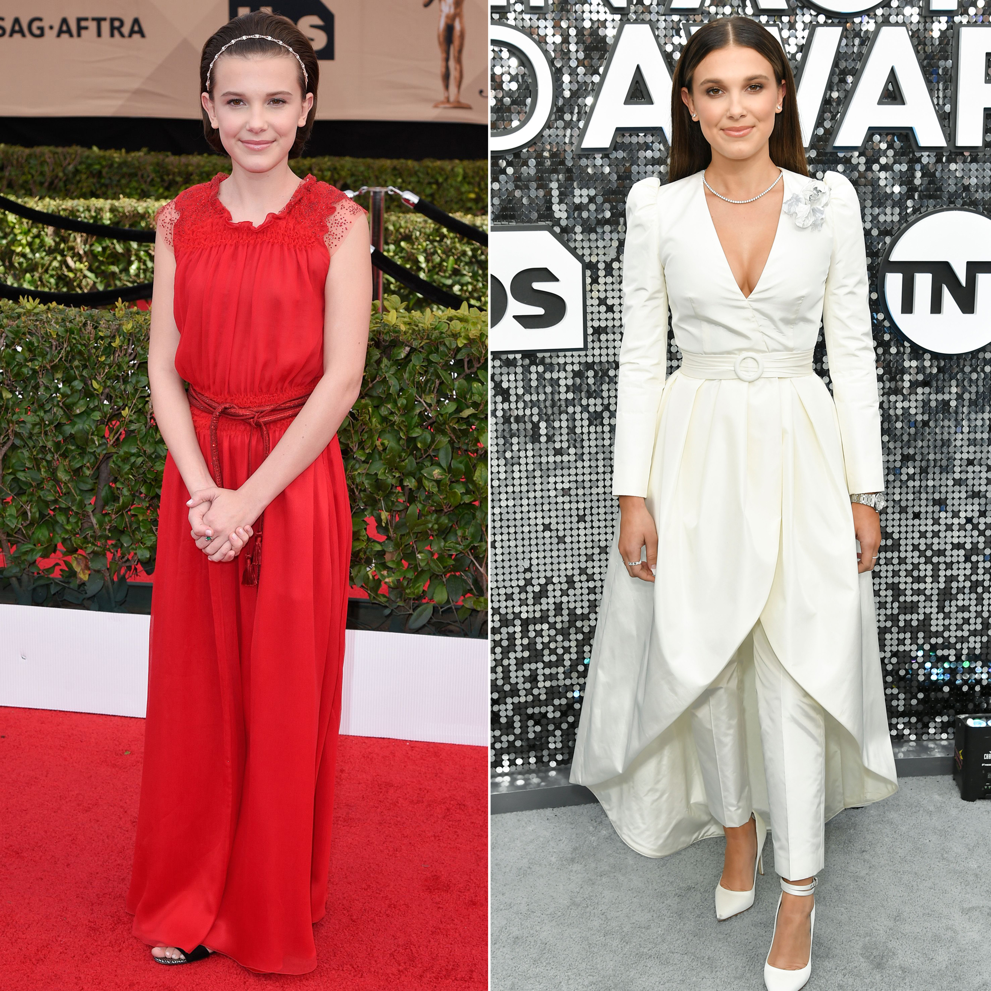 Stranger Things Kids At Their 1st Sag Awards Compared To 2020