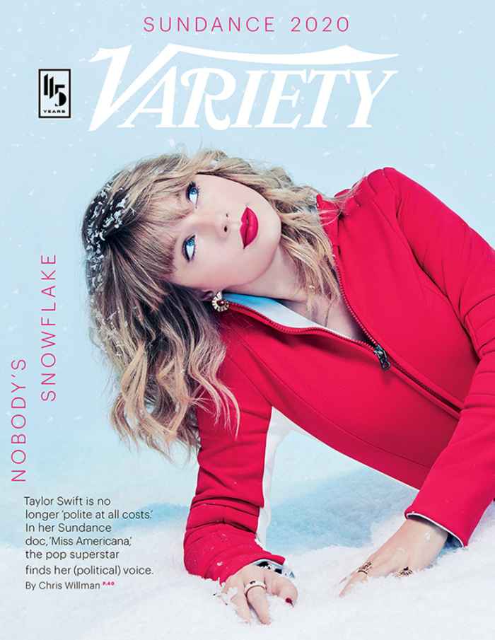 Taylor Swift Variety Cover 2020