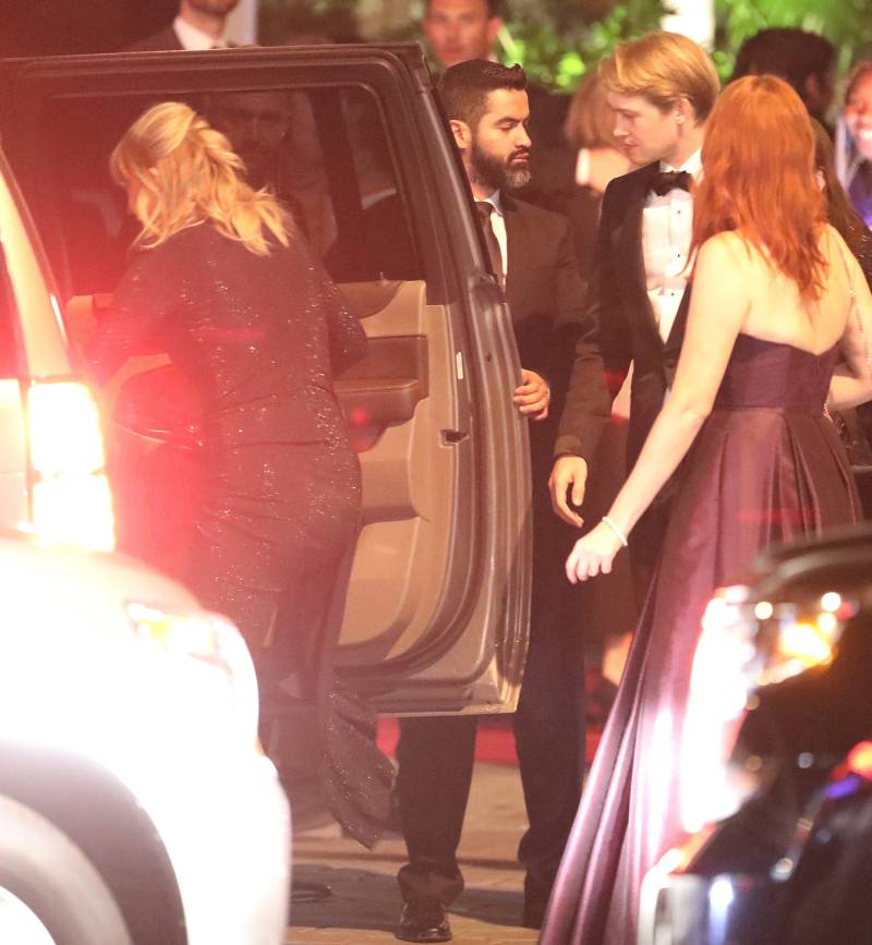 Taylor Swift and Joe Alwyn Celebrate at Golden Globes Afterparty