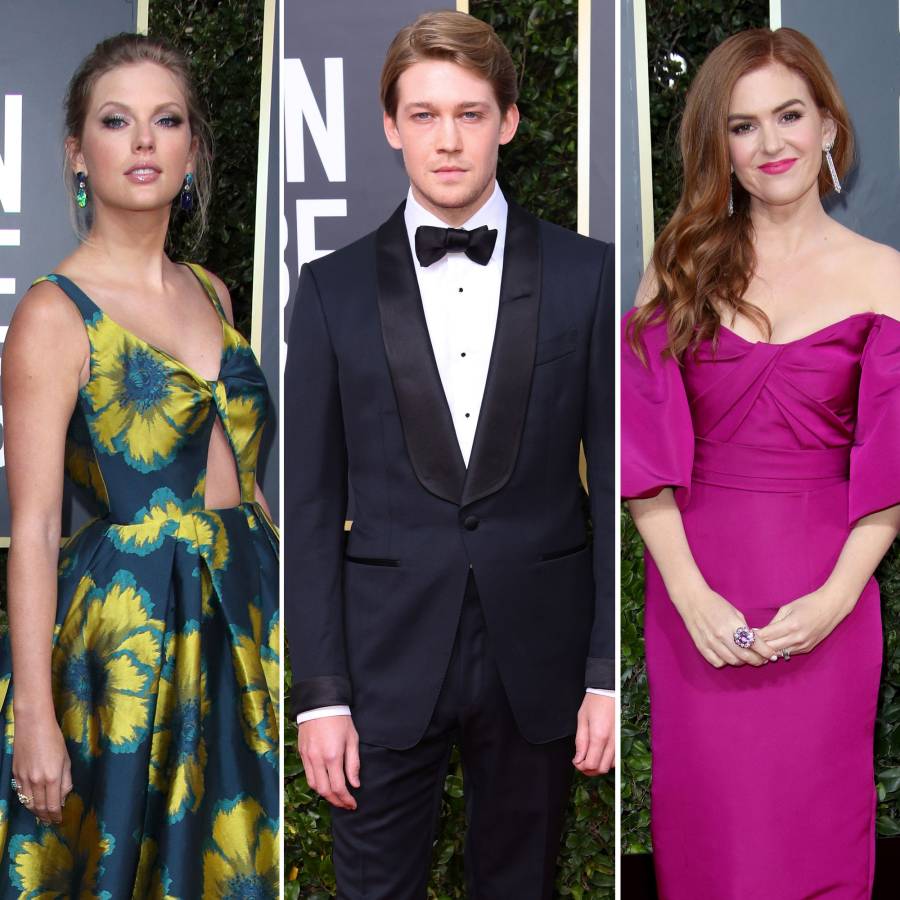 Taylor Swift and Joe Alwyn and Isla Fisher What You Didn't See on TV Golden Globes 2020