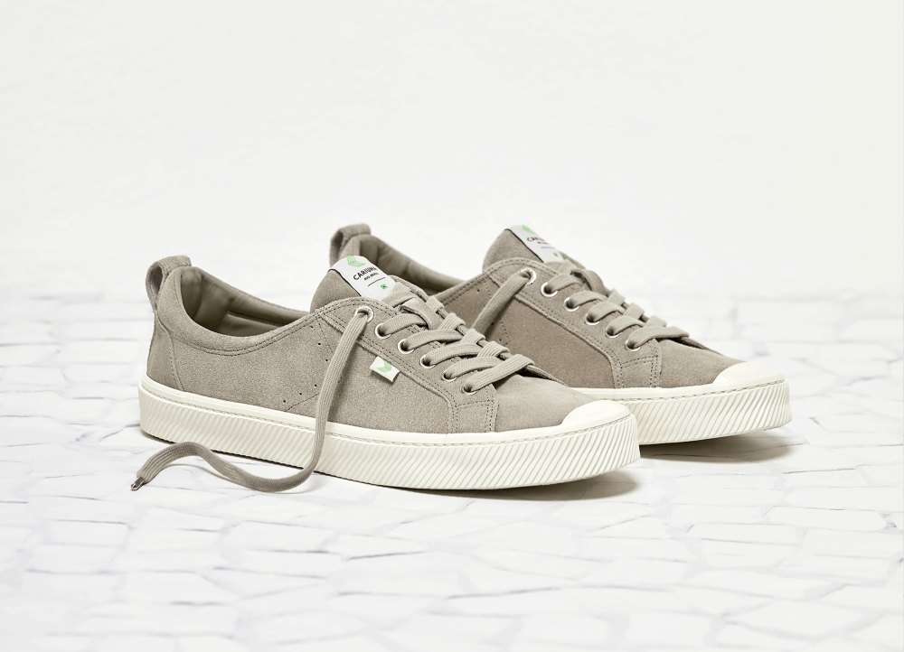 The OCA Grey Suede sneakers