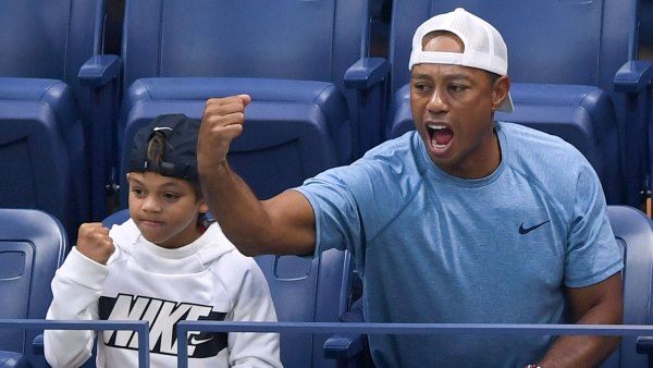 Tiger Woods, Charlie Woods US Open Tennis Championships