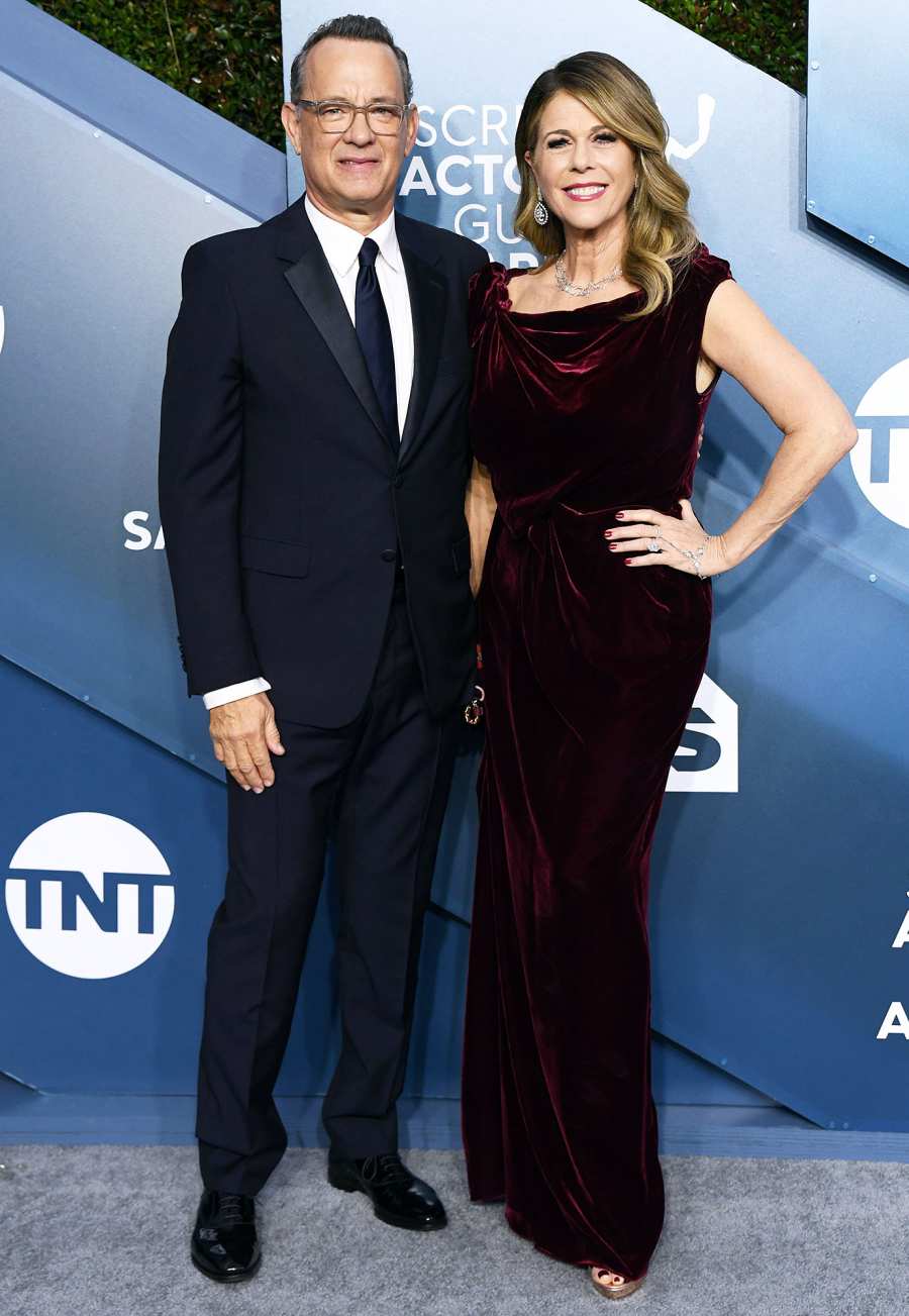 Tom Hanks and Rita Wilson Hottest Couples and PDA at SAG Awards 2020