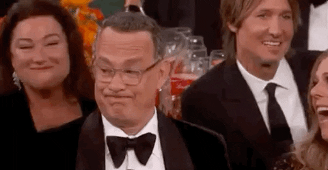 Tom Hanks Viral Meme Reaction Ricky Gervais Monologue Golden Globes 2020