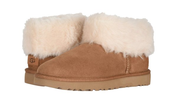 UGG Classic Mini Fluff (Chestnut)