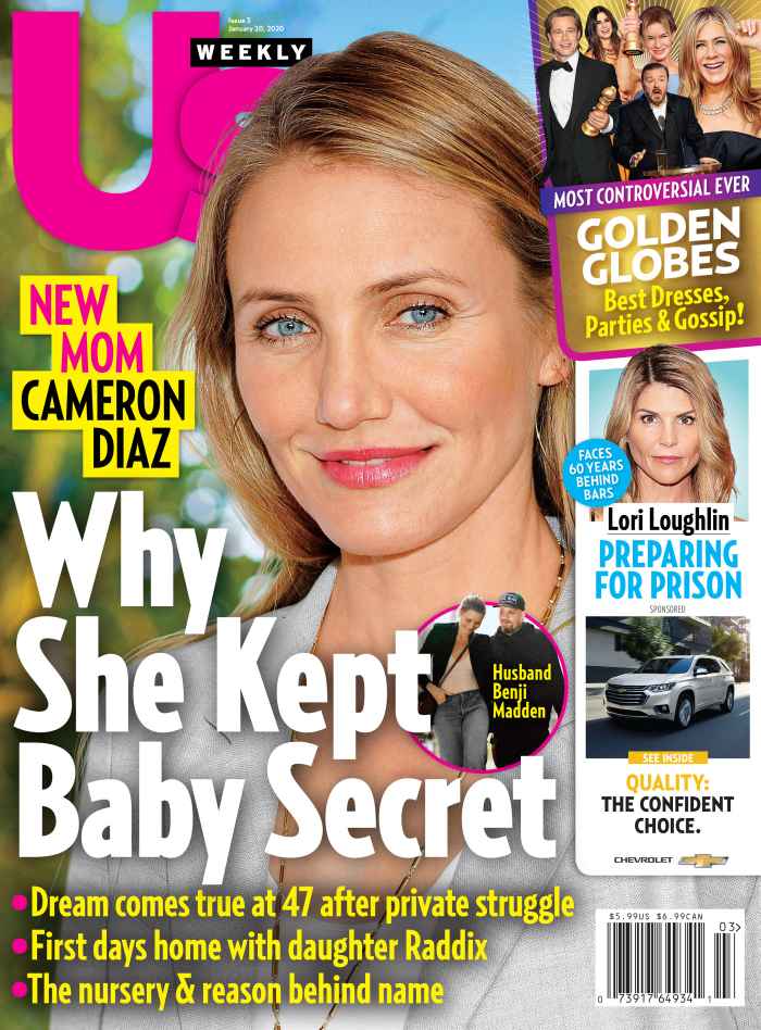 Us Weekly Cover Issue 0320 New Mom Cameron Diaz