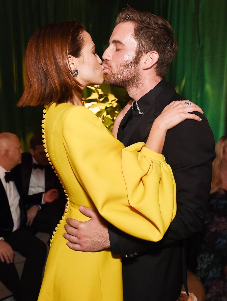 Zoey Deutch and Ben Platt Kissing Golden Globes 2020 After Parties