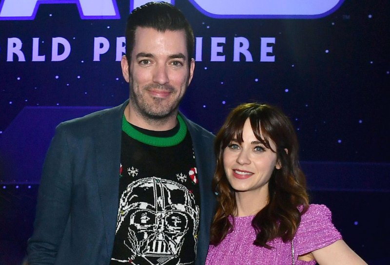 Zooey Deschanel Celebrates Her Birthday With Jonathan Scott at '80s-Themed Party-06