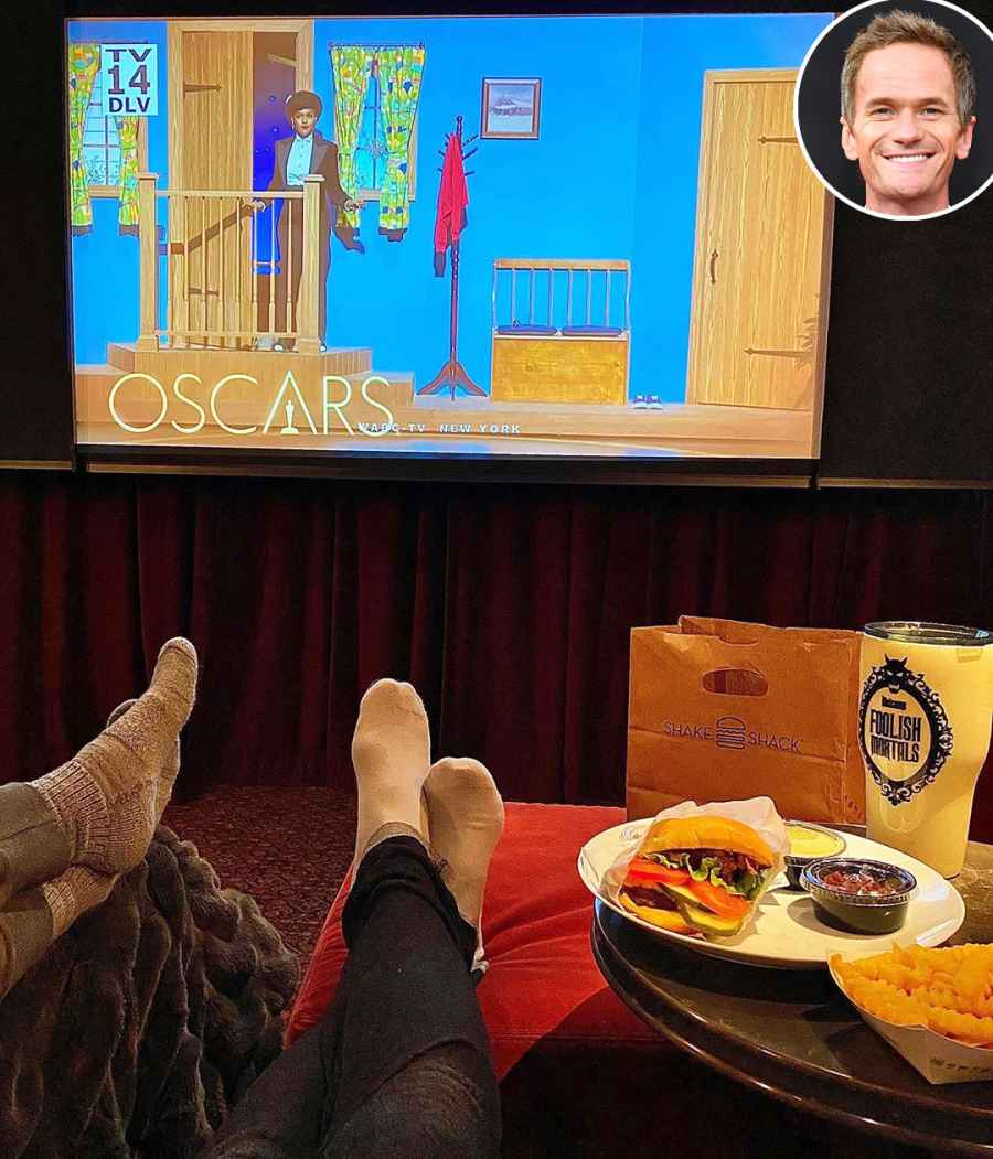 Neil Patrick Harris Stars Watching the 2020 Oscars From Home