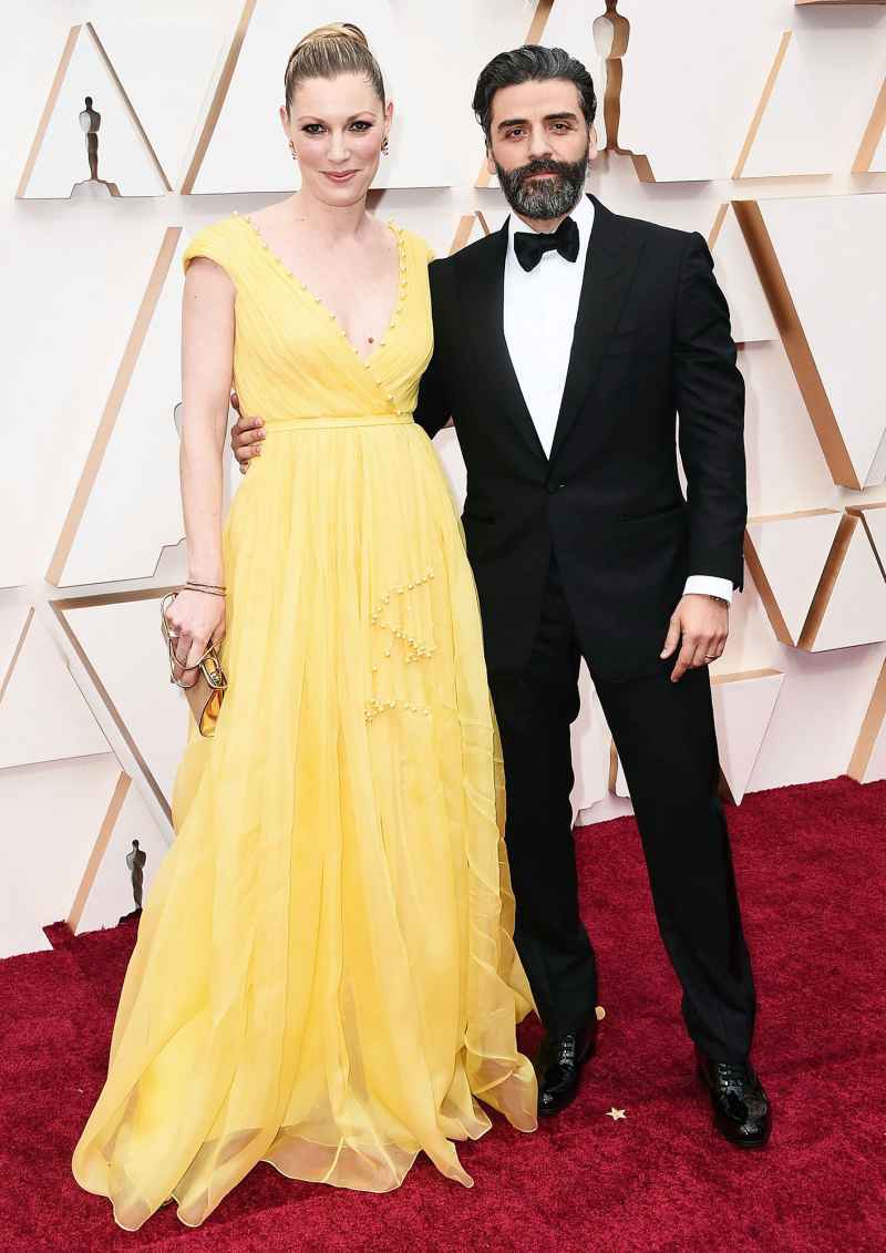 Elvira Lind and Oscar Issac Couples Dazzle at Oscars 2020