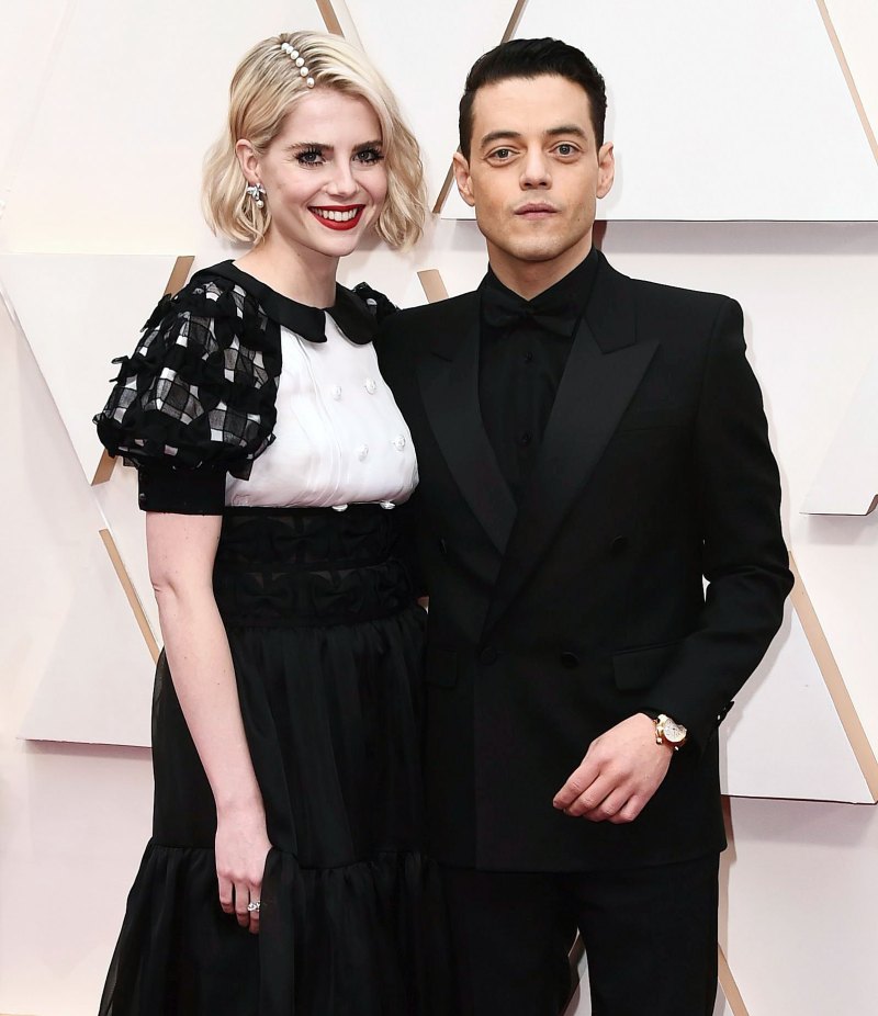 Lucy Boynton and Rami Malek Couples Dazzle at Oscars 2020