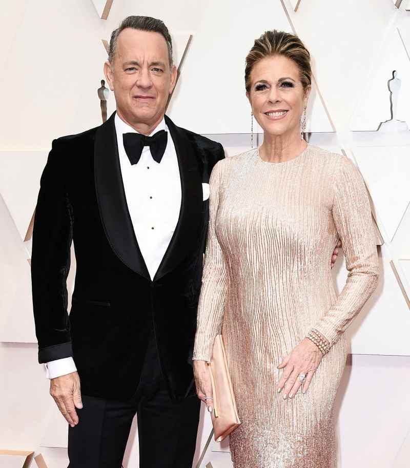 Tom Hanks and Rita Wilson Couples Dazzle at Oscars 2020