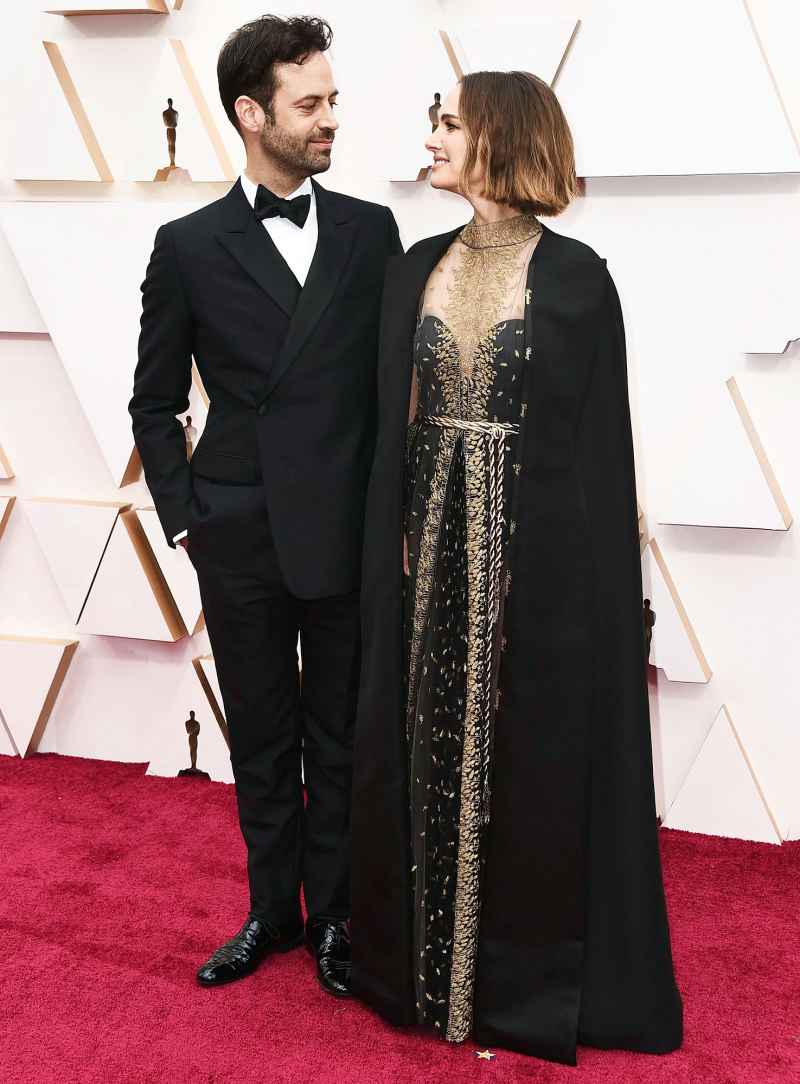 Benjamin Millepied and Natalie Portman Couples Dazzle at Oscars 2020