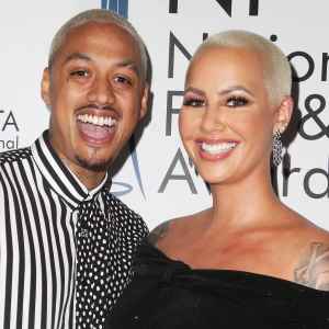 Amber Rose's Boyfriend Alexander Edwards Got a Face Tattoo