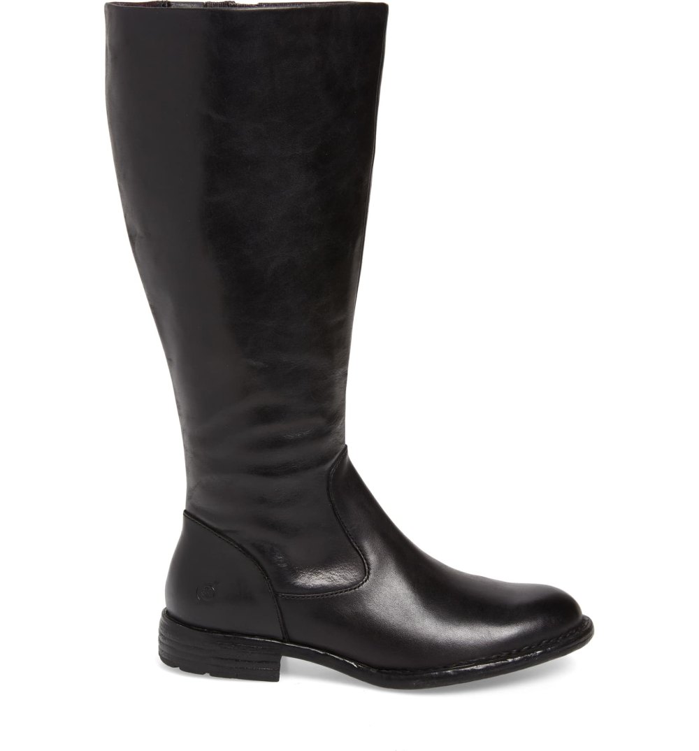Børn North Riding Boot (Black Leather)