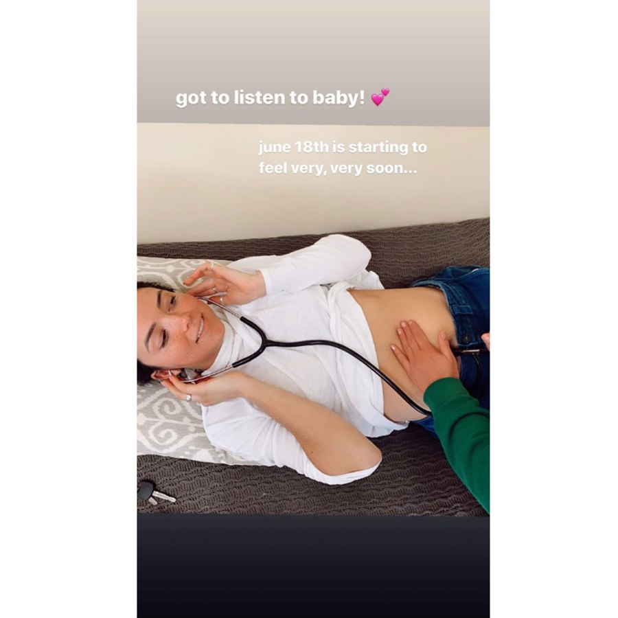 ‘Bachelor’ Alum Bekah Martinez’s 2nd Pregnancy Pics Heartbeat