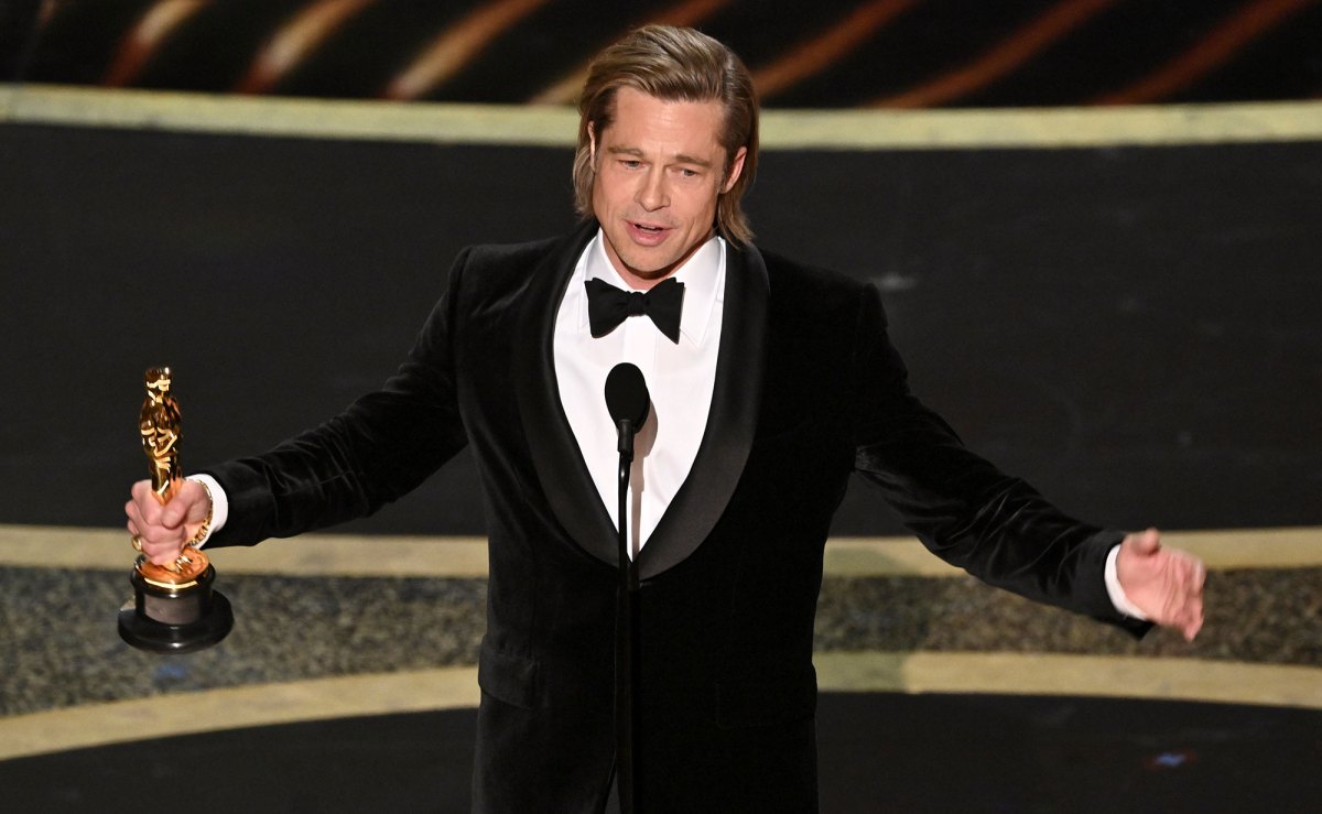 Oscars 2020 Brad Pitt Dedicates Award To His Kids During Speech Us Oscars 2020 Brad Pitt Dedicates Award To His Kids During Speech Us
