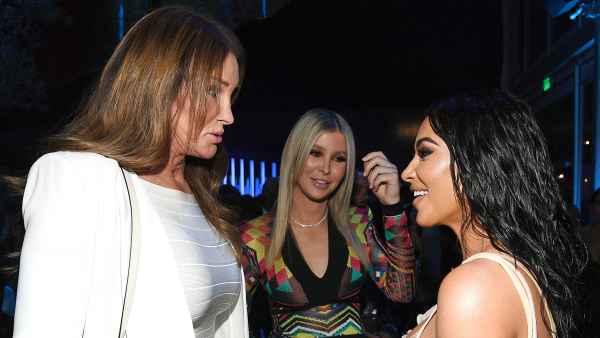 Caitlyn Jenner Sophia Hutchins and Kim Kardashian West Afterparties Oscars 2020