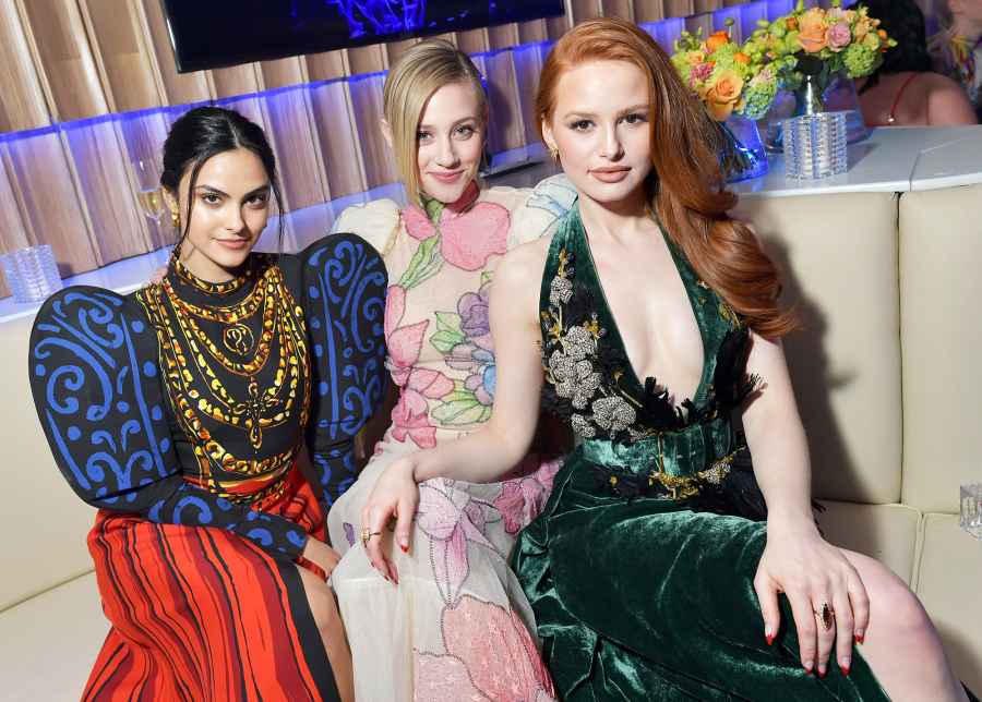 Camila Mendes Lili Reinhart and Madelaine Petsch Afterparties Oscars 2020