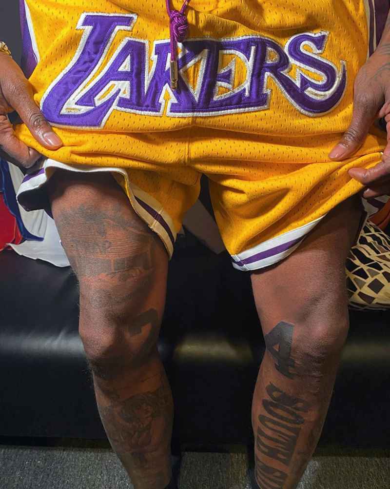 Celeb Tribute Tattoos For Kobe Bryant - 2 Chainz