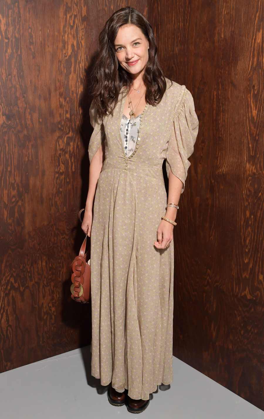 Celebs At Paris Fashion Week - Katie Holmes