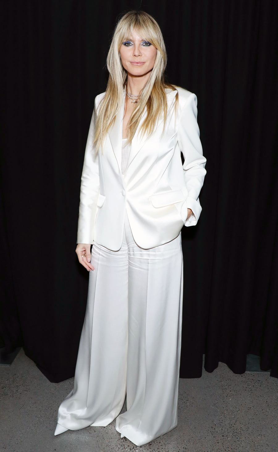 Celebs at New York Fashion Week - Heidi Klum