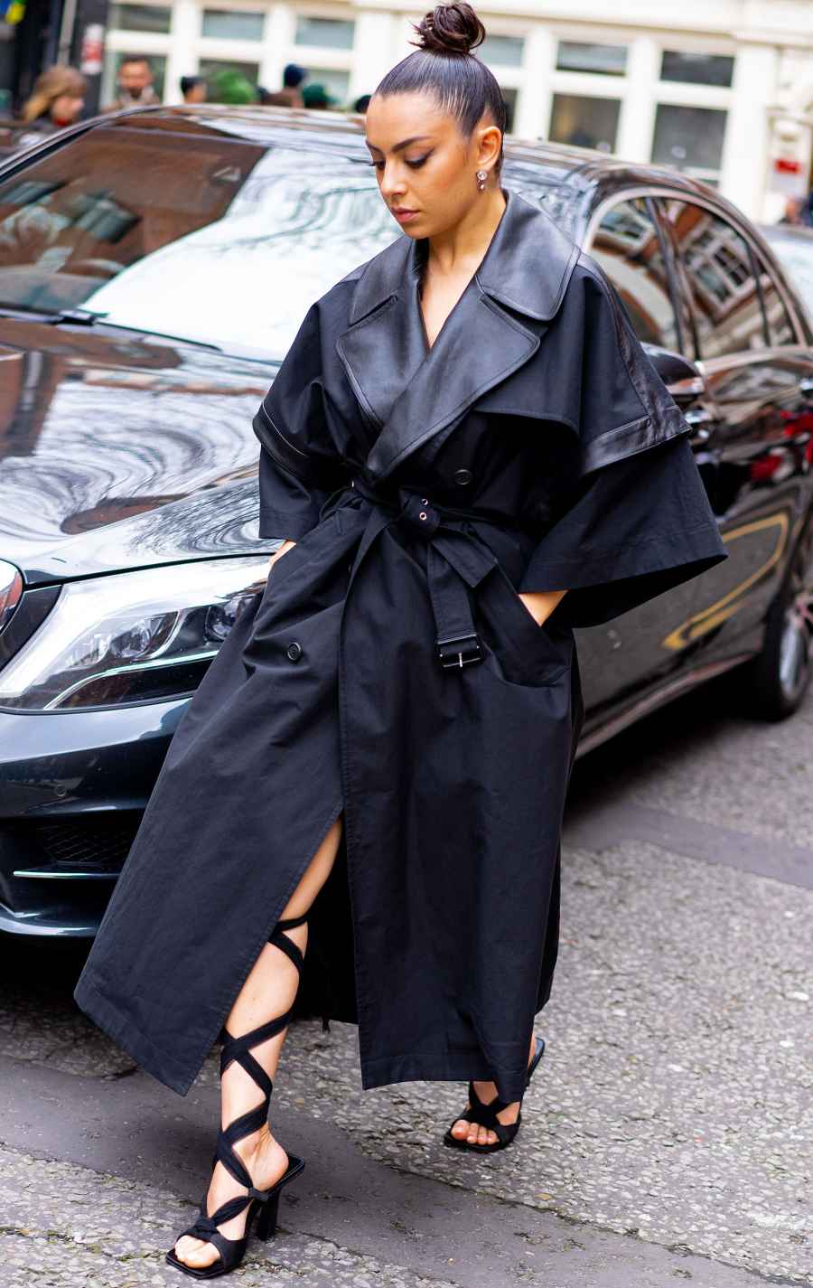Celebs at London Fashion Week - Charli XCX