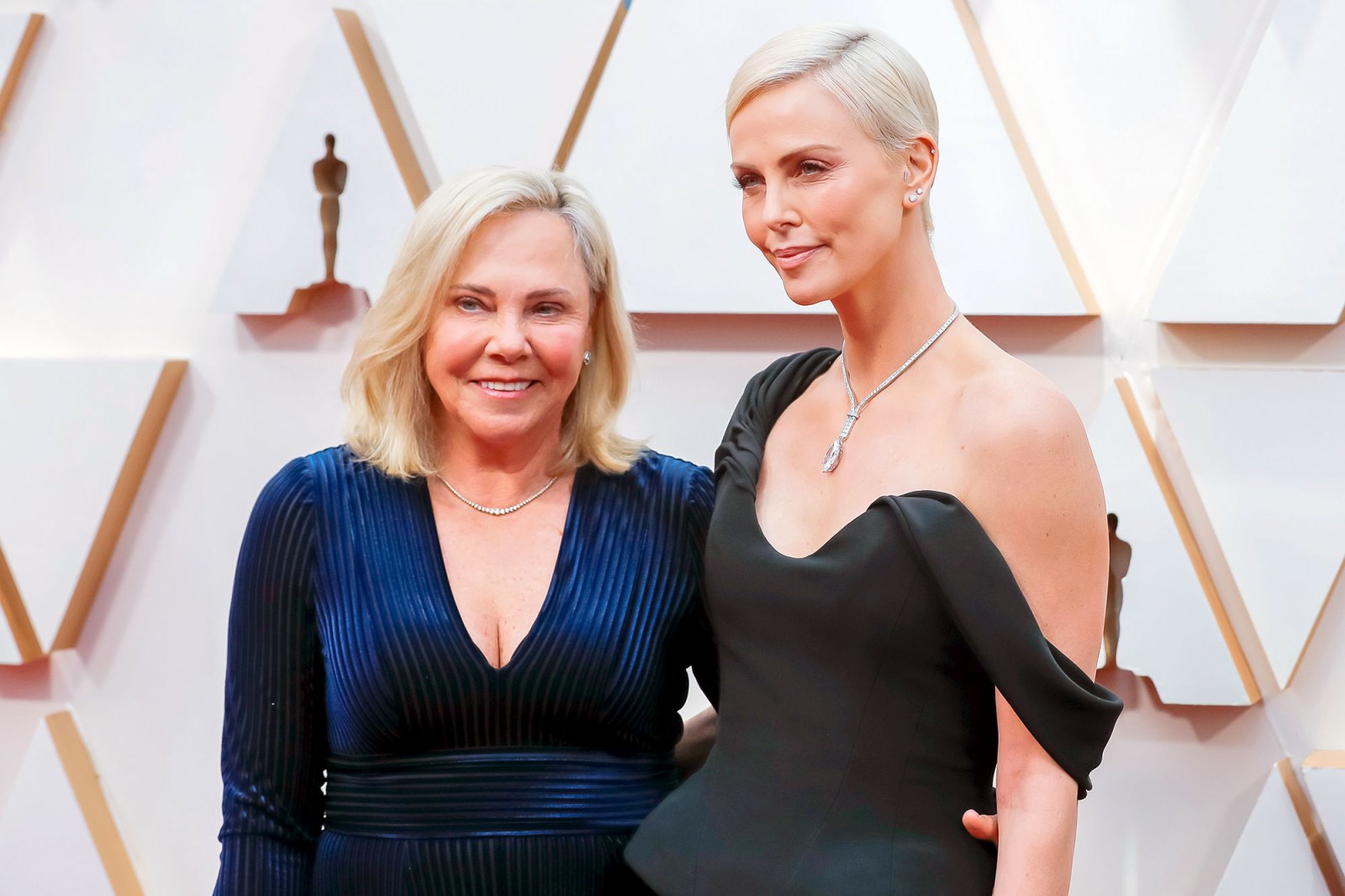 Charlize Theron and Gerda Jacoba Aletta Maritz Stars Bring Family Members to 2020 Oscars