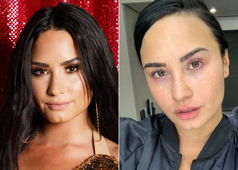 Demi Lovato's Makeup-Free Selfie