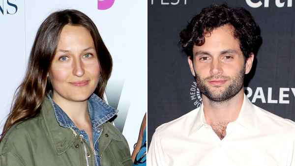 Domino Kirke Penn Badgley expecting 2