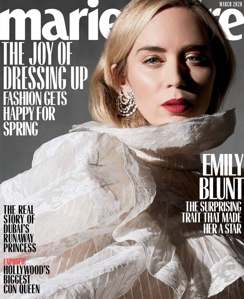 Emily Blunt Marie Claire