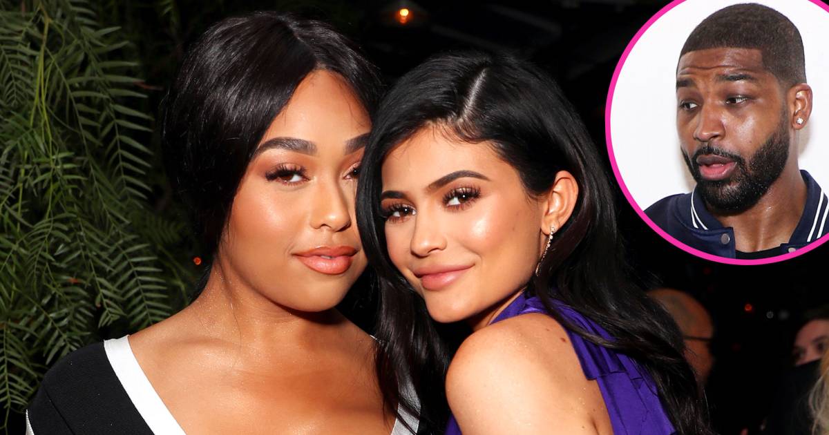 Kylie Jenner's ex-BFF Jordyn Woods shows off major cleavage in tight dress  as fans think former pals are 'still friends