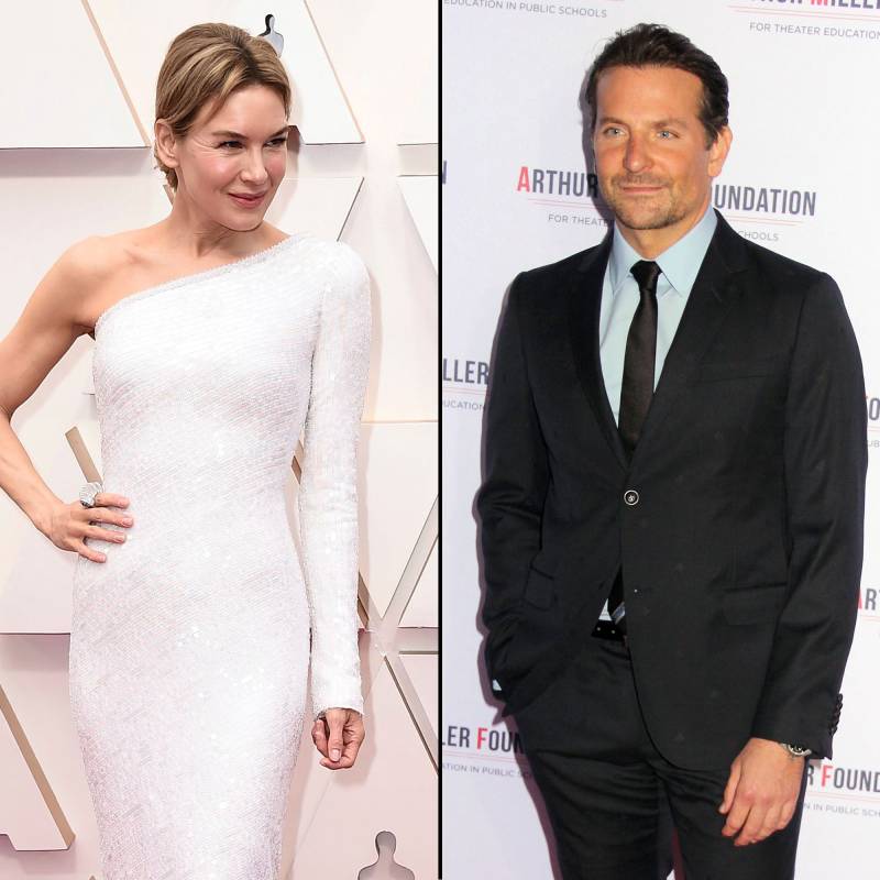 Exes Bradley Cooper and Renee Zellweger Mingle at Oscars 2020