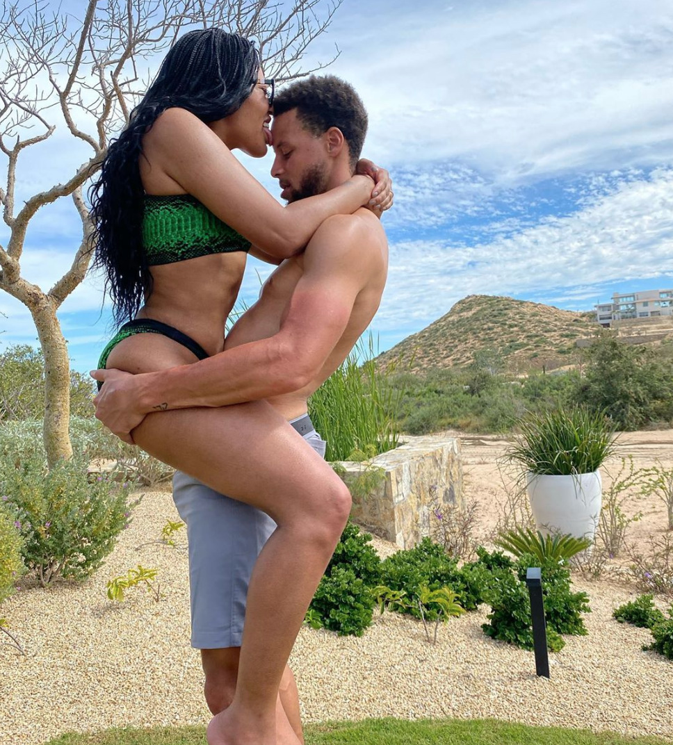 Feb 2020 Vacation Vibes Ayesha Curry and Stephen Curry