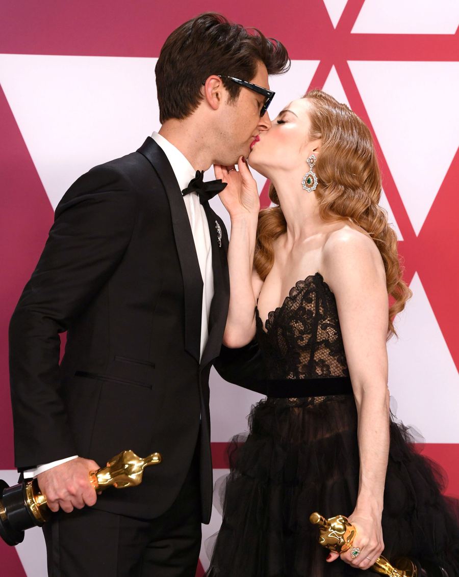 Guy Nattiv and Jaime Ray Newman Oscars 2019 PDA Gallery