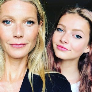 Gwyneth Paltrow and Apple Martin