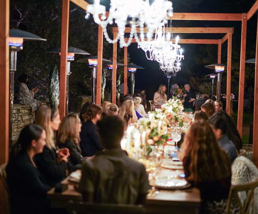 Gwyneth Paltrow Hosts Chic Makeup-Free Dinner For Goop