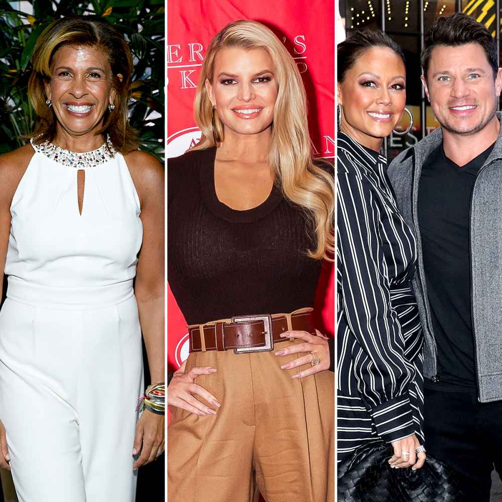 Hoda-Kotb-Is-Confused-By-Jessica-Simpson,-Nick-Lachey-and-Vanessa-Lachey-Gift-Drama