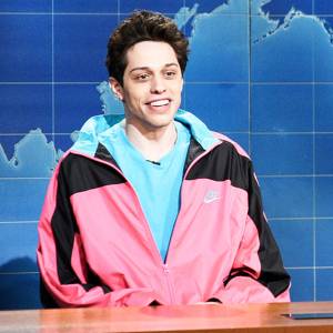 Is Pete Davidson Leaving Saturday Night Live Pete Davidson Colin Jost and Michael Che on Weekend Update on Saturday Night Live