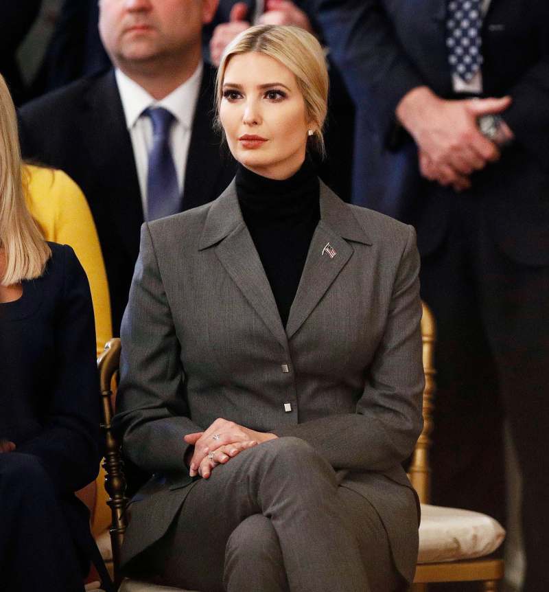 Ivanka Trump Gray Suit February 6, 2020