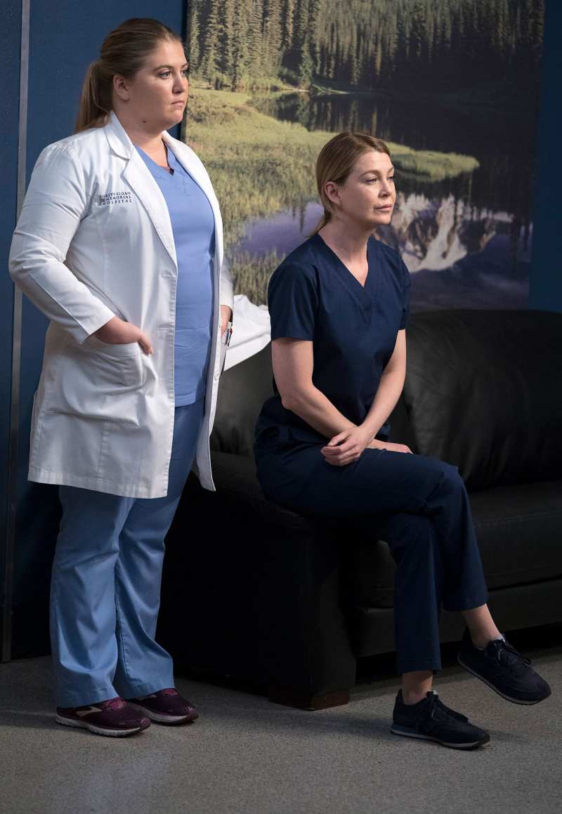Ellen Pompeo Jaicy Elliot Reacts to Justin Chambers Exit Grey’s Anatomy
