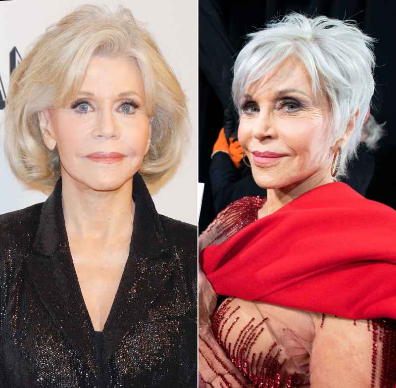 Jane Fonda Oscars 2020 Hair Change