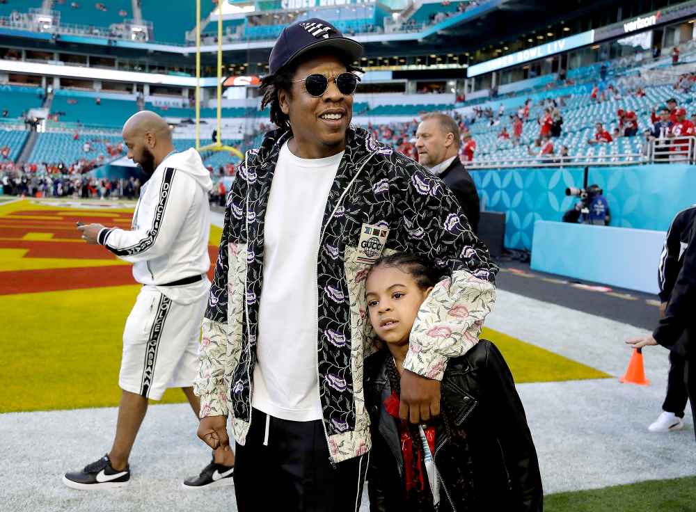 Jay Z Takes Daughter Blue Ivy to Super Bowl 2020 1
