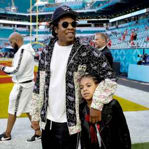 Jay Z Takes Daughter Blue Ivy to Super Bowl 2020 1