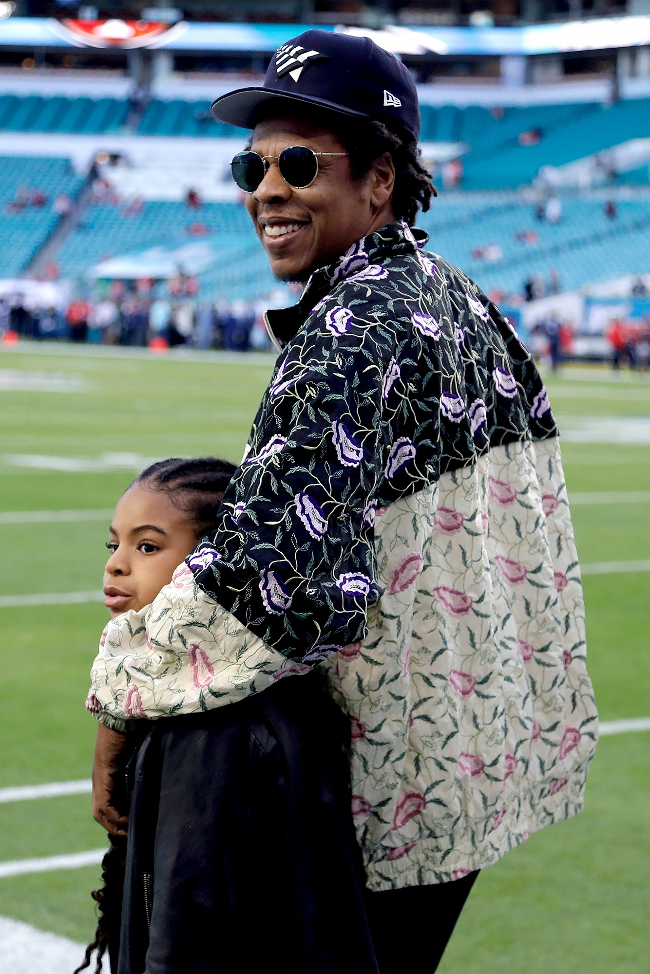 Jay Z Takes Daughter Blue Ivy to Super Bowl 2020 1