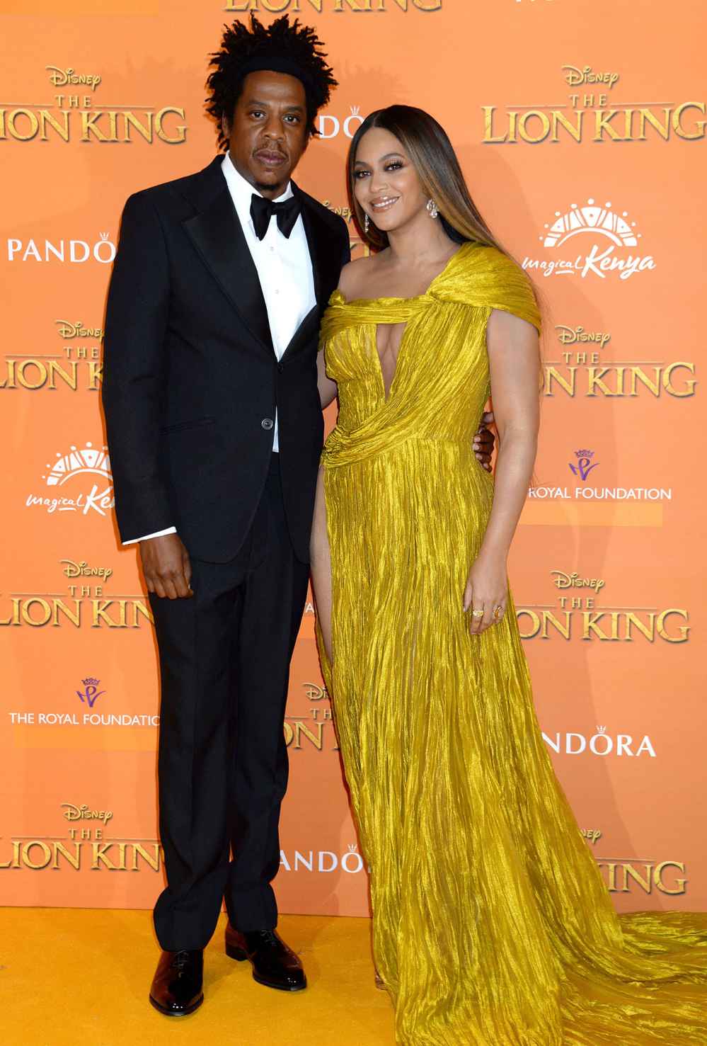 Jay Z and Beyonce Knowles Lion King-Super-Bowl-LIV Stay Seated National Anthem