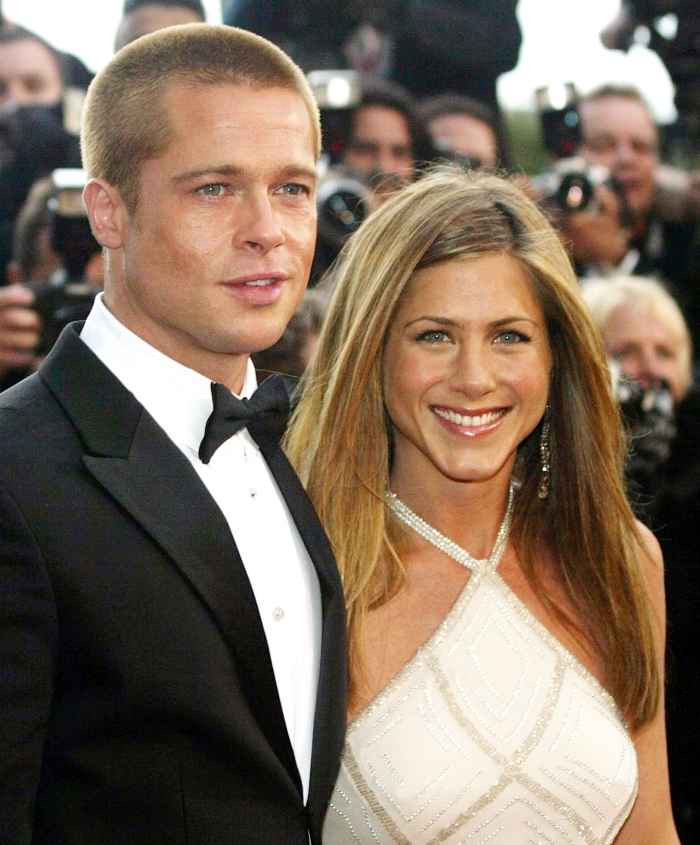 Jennifer Aniston and Brad Pitt in 2004 Think Its Hysterical People Want Them Back Together