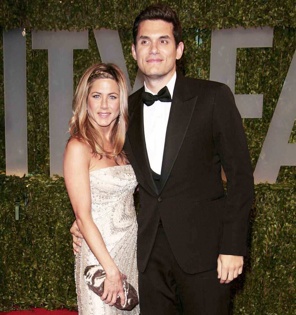 Jennifer Aniston and John Mayer at Academy Awards Vanity Fair Party in 2009 Jennifer Aniston and Ex John Mayer Spotted at Sunset Tower Hotel at the Same Time