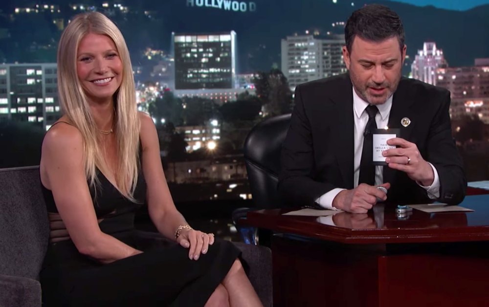 Jimmy Kimmel Smelled Gwyneth Paltrow's Vagina Candle Jimmy Kimmel Live